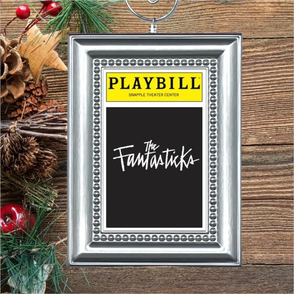 The Fantastics Broadway Musical Playbill Christmas Tree Ornament